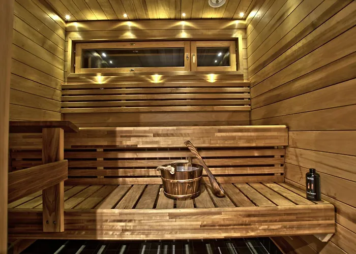 וילה Scandinavian With Private Sauna