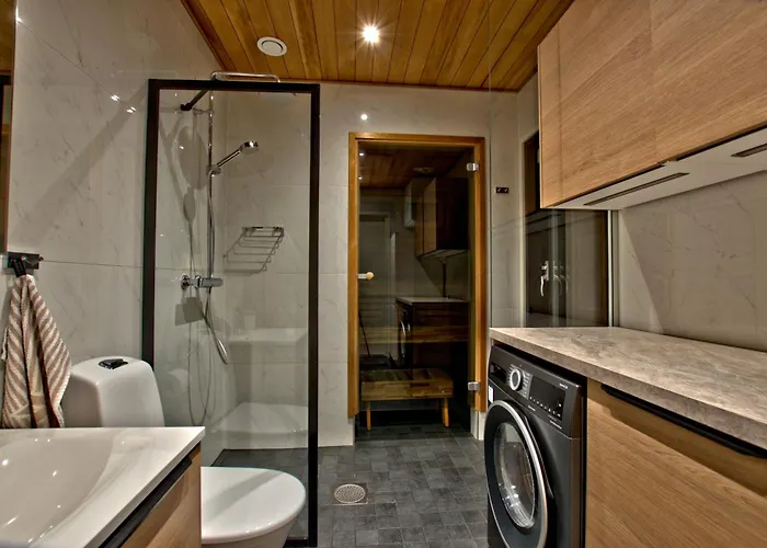 וילה Scandinavian With Private Sauna רובניימי